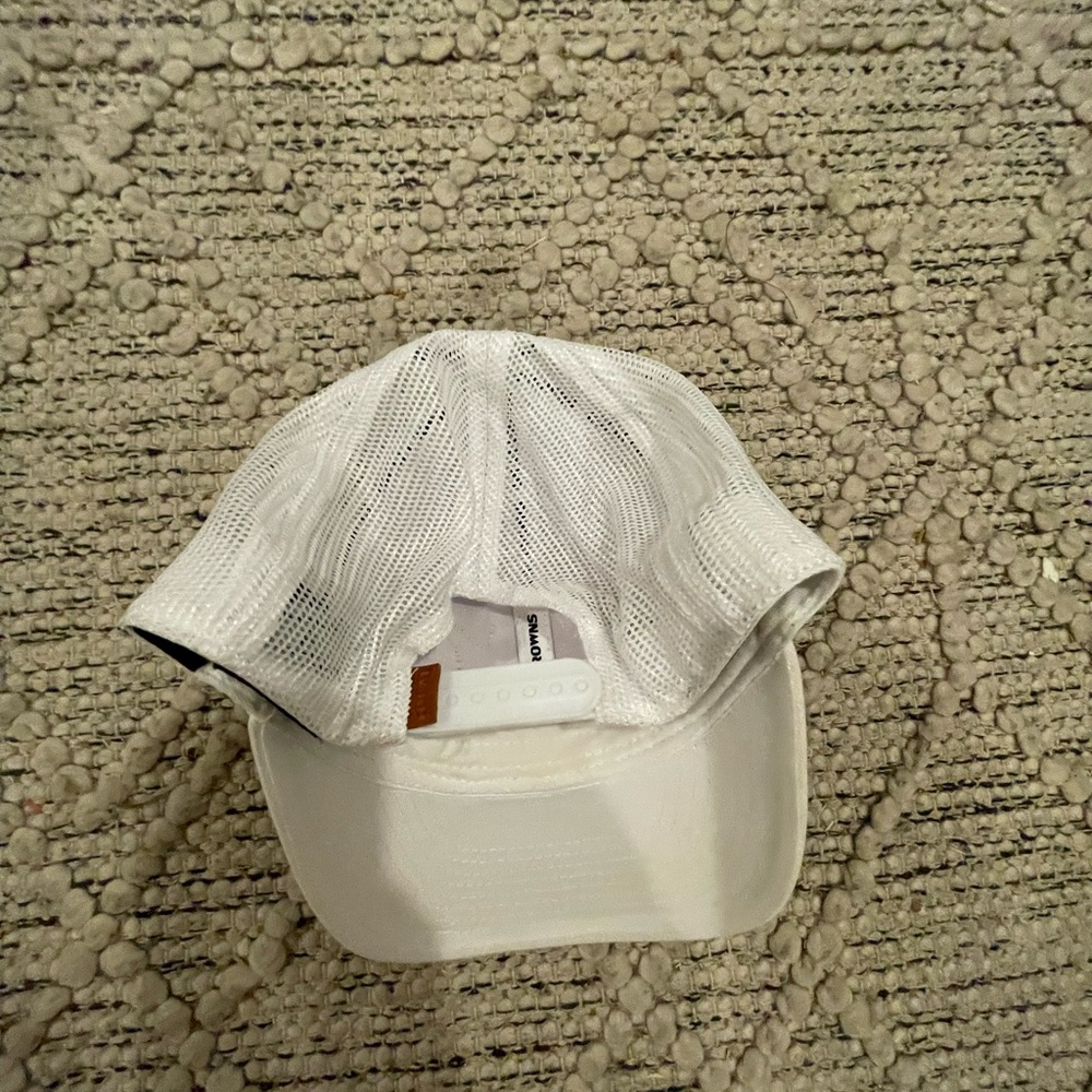 White Mesh Baseball Cap